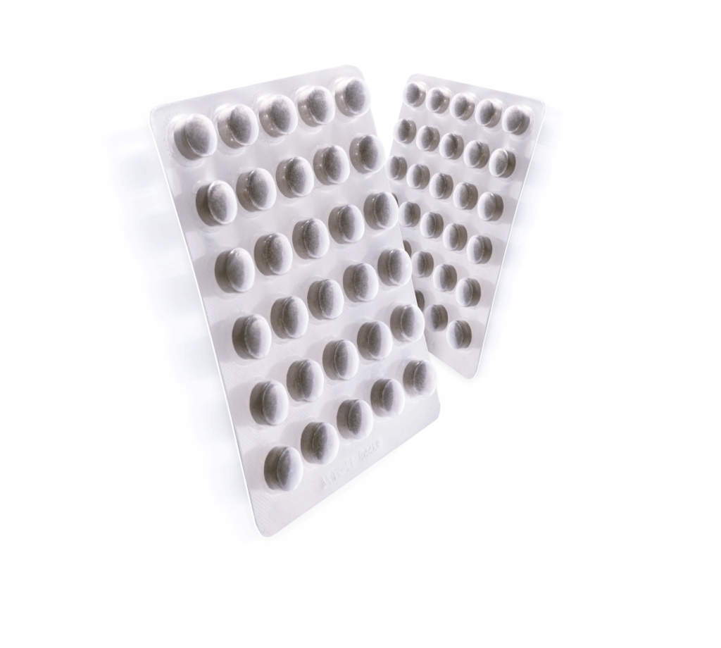 PP Mono Tablettenblister PURELAY für Nahrungsergänzungmittel und Pharmazieprodukte